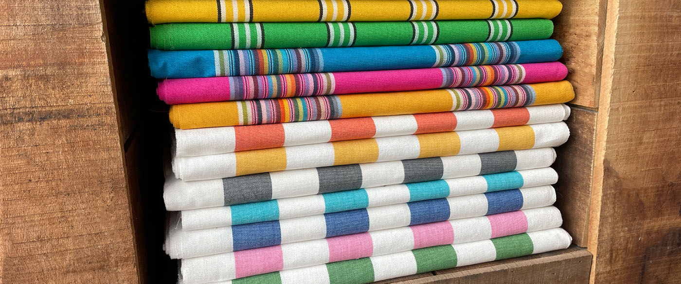 The Stripes Company - Striped Fabrics - Stripe Deckchair Fabrics