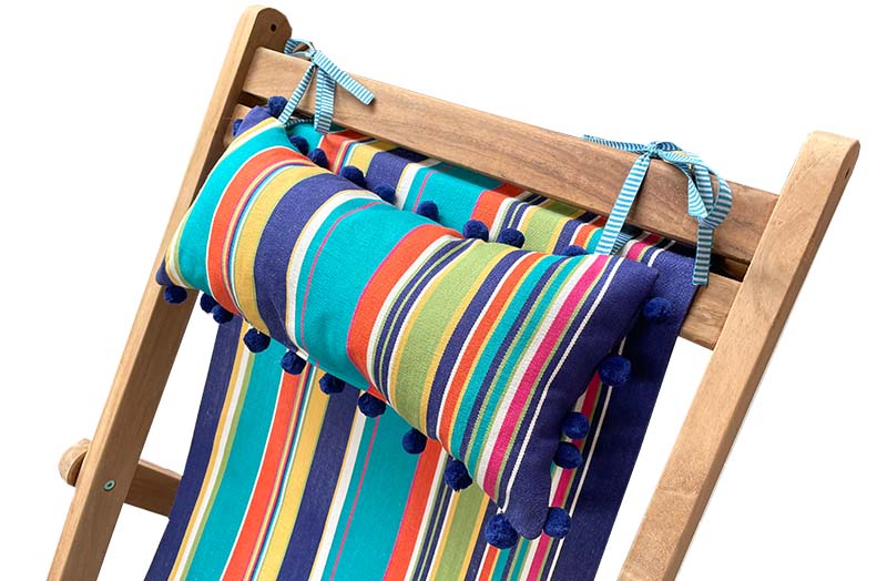 headrest pillow for deckchair