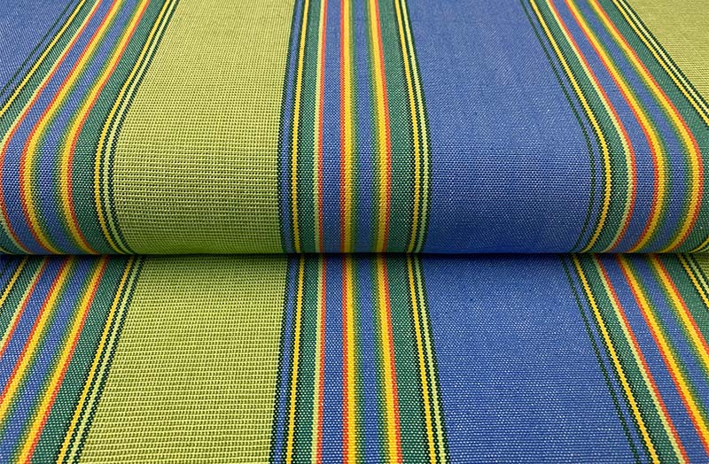 Sky Blue, Lime Green Stripe Directors Chair Loose Covers