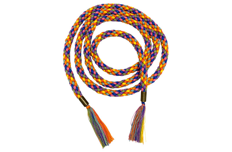 Multicolour Cotton Rope Braid 1.5 metre long