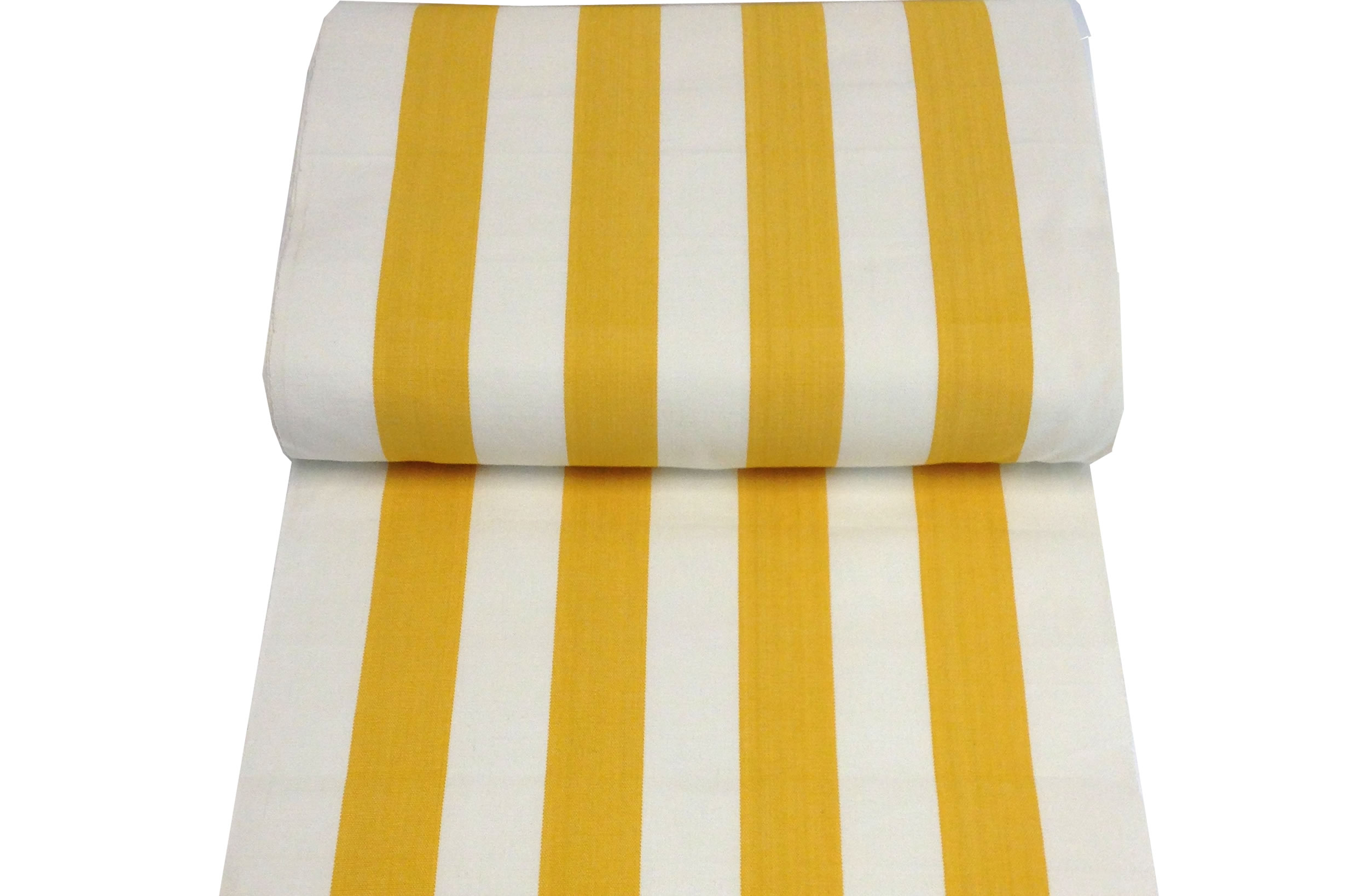 Yellow Replacement Deck Chair Sling - Shot Put Stripe