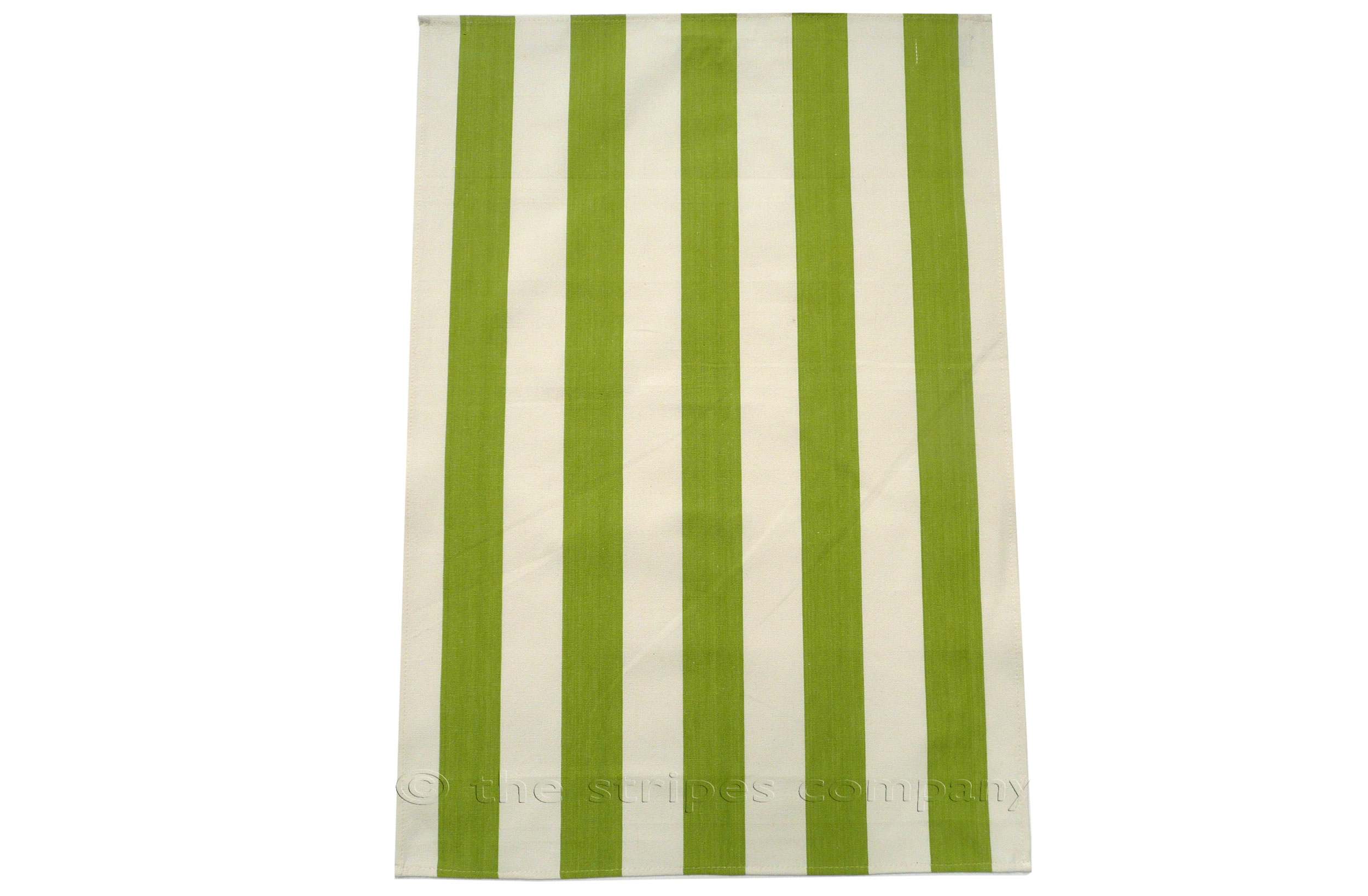 lime green tea towels