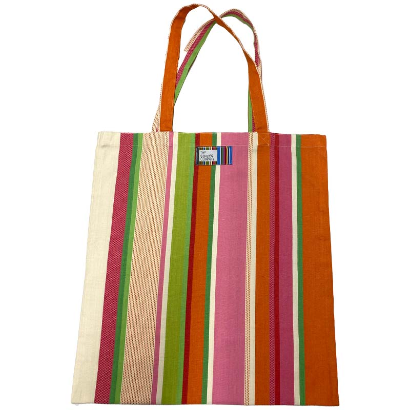 polka dot stripe tote bag 